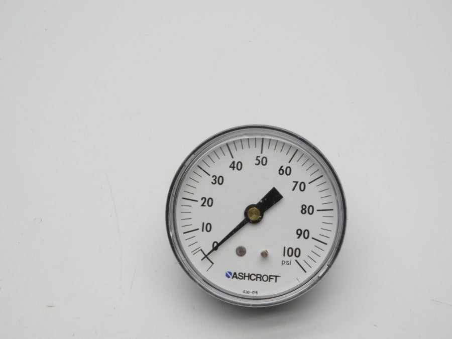 ASHCROFT 25W1005PH02BXZG100# 33HR23 0-100PSI NSMP