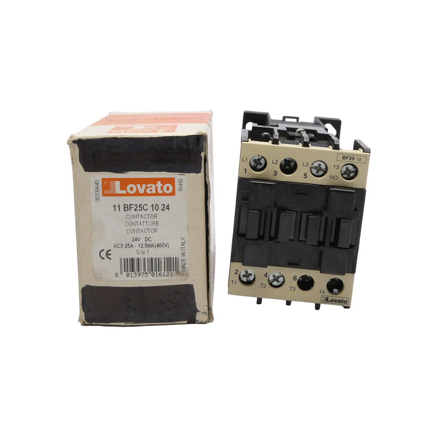 LOVATO 11BF25C1024 24VDC 25A (AS PICTURED) NSMP