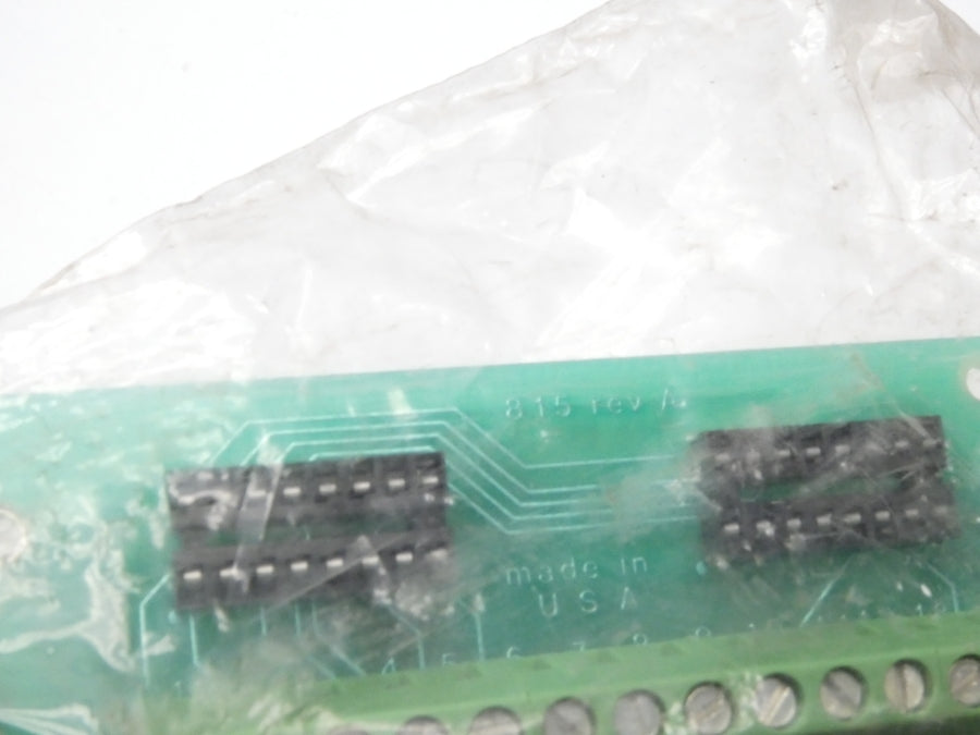 CINCINNATI ELECTROSYSTEMS 815-501 REV. A NSNP