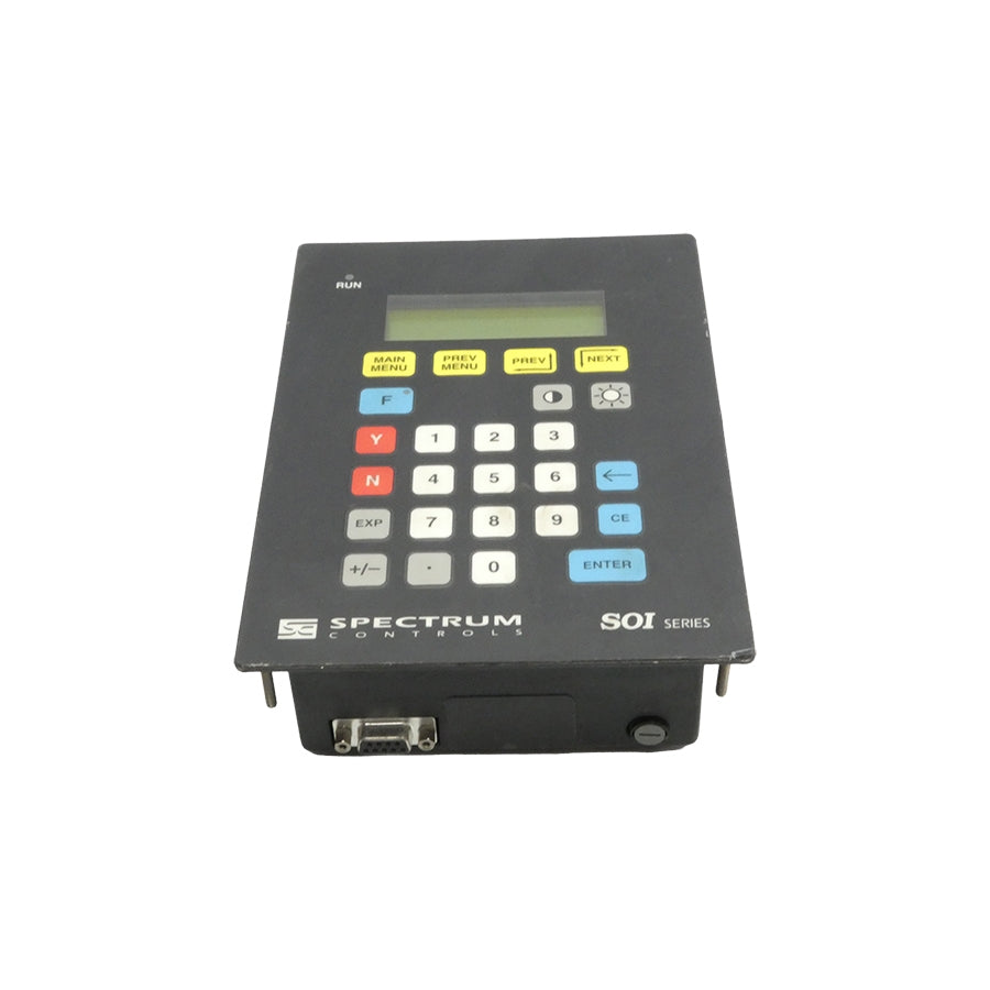 SPECTRUM CONTROLS SOI-200-AB-120A-16K-485 SER. D1 REV. 2.11 120VAC UNMP