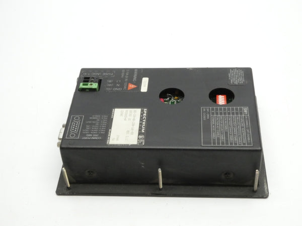 SPECTRUM CONTROLS SOI-200-AB-120A-16K-485 SER. D1 REV. 2.11 120VAC UNMP