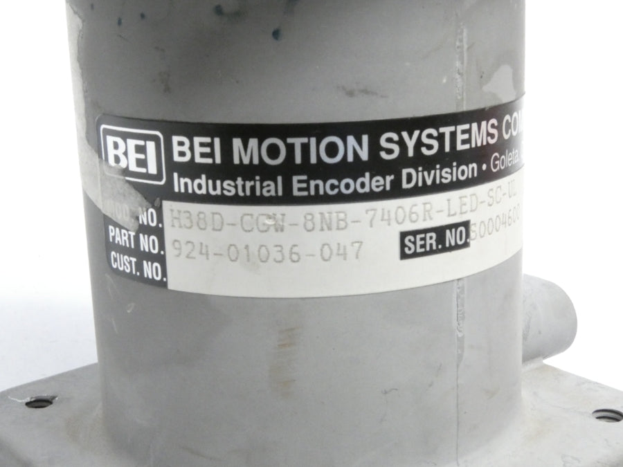 BEI H38D-CGW-8NB-7406R-LED-SC-UL 924-01036-047 5VDC NSNP