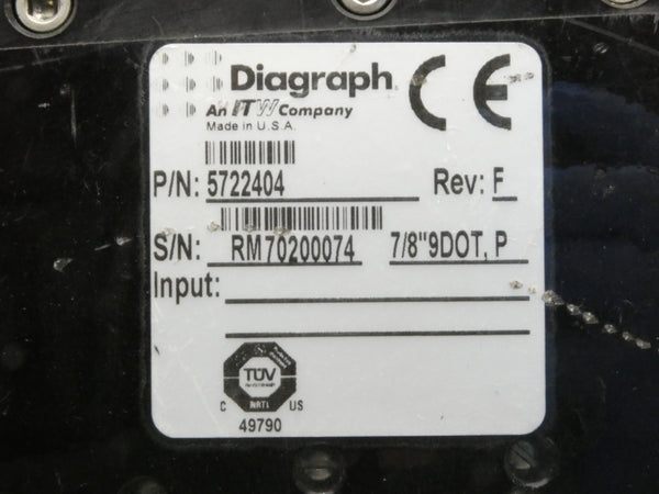DIAGRAPH 5722404 REV. F UNMP