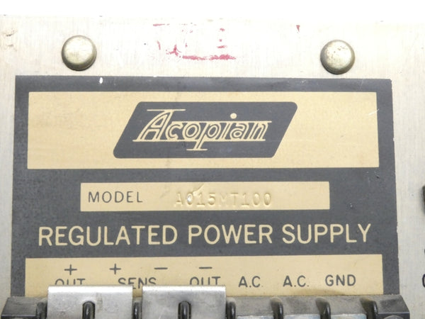 ACOPIAN A015MT100 UNMP