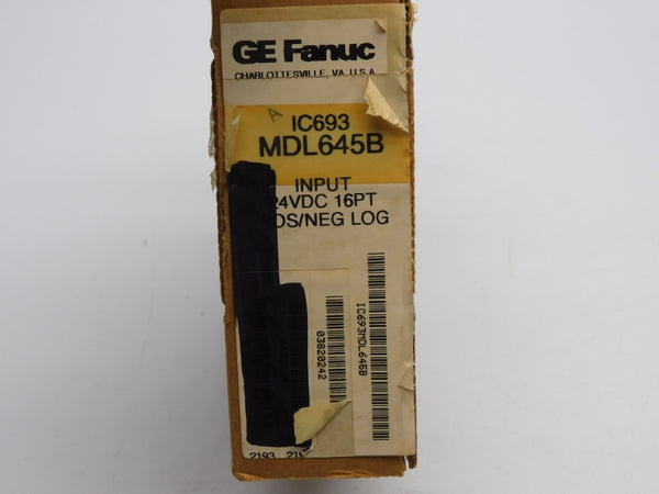 GE FANUC IC693MDL645B 24VDC (NO DOOR) NSMP