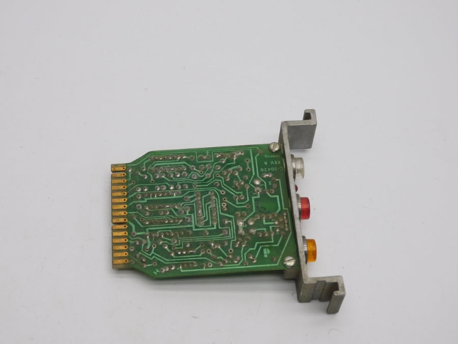 CIRCUIT BOARD C-50420 REV. B UNMP