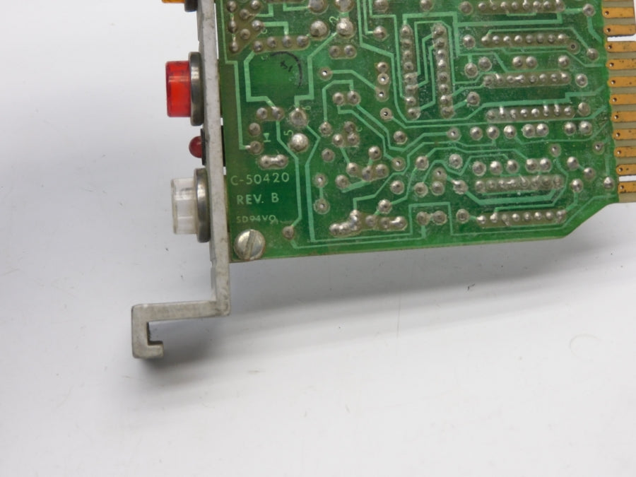 CIRCUIT BOARD C-50420 REV. B UNMP