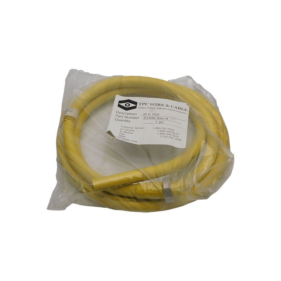 TPC WIRE&CABLE 83406 REV. B 6' NSMP