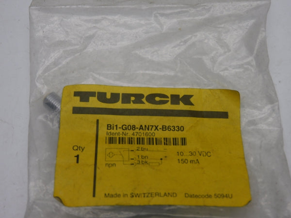 TURCK BI1-G08-AN7X-B6330 4701600 10-30VDC NSMP