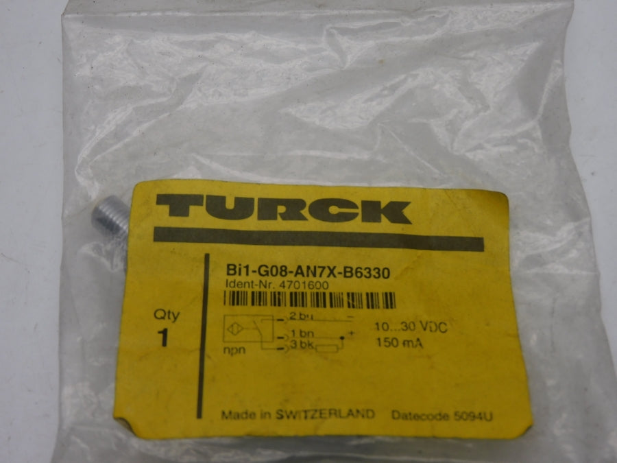 TURCK BI1-G08-AN7X-B6330 4701600 10-30VDC NSMP