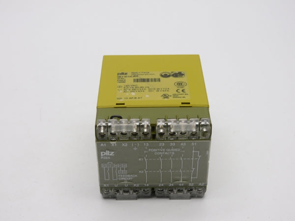 PILZ PZE5120VAC4S10 474916 120VAC 8A NSMP