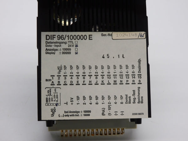 M&W DIF96/100000E 24V NSMP
