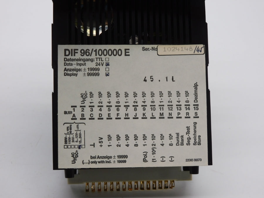 M&W DIF96/100000E 24V NSMP