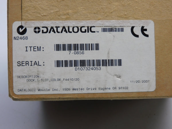 DATALOGIC F4410/20 7-0856 12VDC 2.5A NSMP