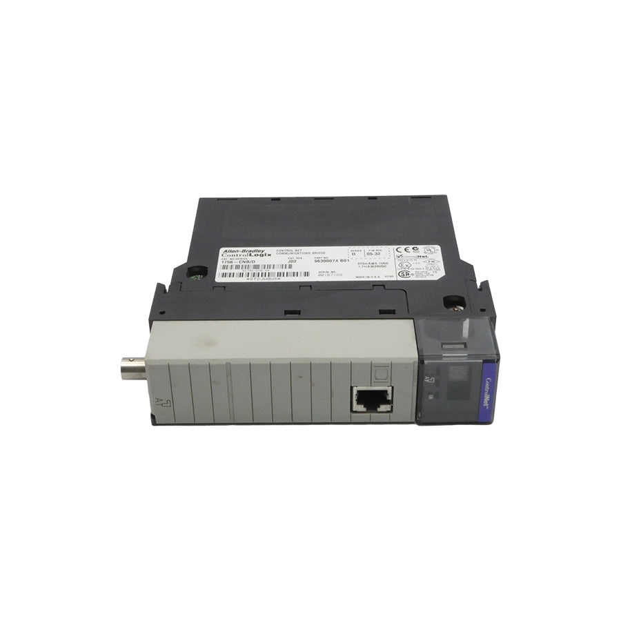 ALLEN BRADLEY 1756-CNB SER. D F/W 05.32 REV. J02 24VDC UNMP