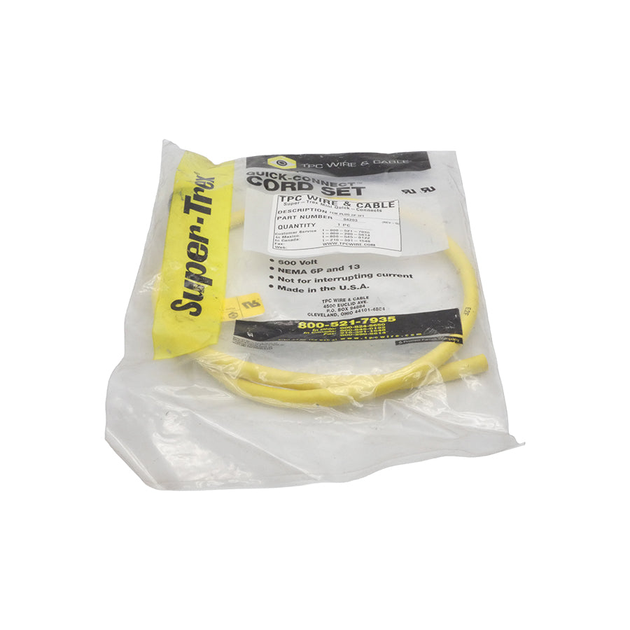 TPC WIRE&CABLE 84203 REV. G 3' NSMP