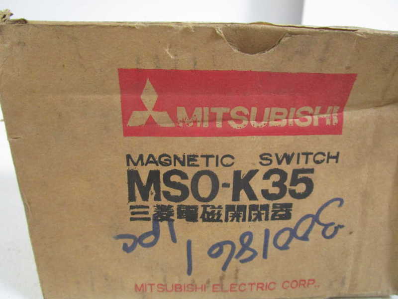 MITSUBISHI MAGNETIC SWITCH 100V MSO-K35 NSMP