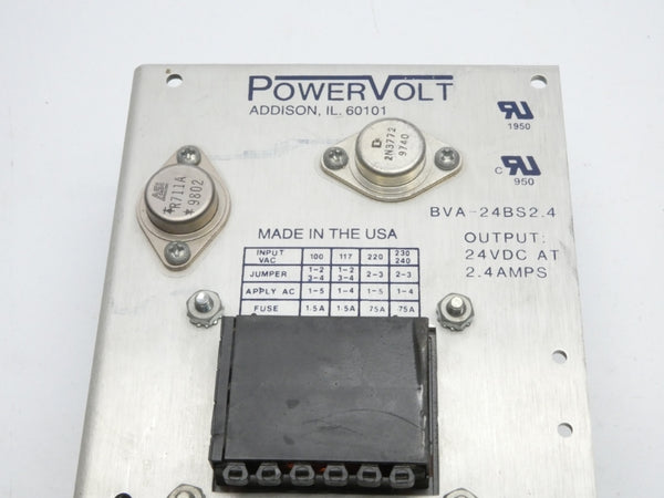 POWERVOLT BVA-24BS2.4 24VDC 2.4A UNMP