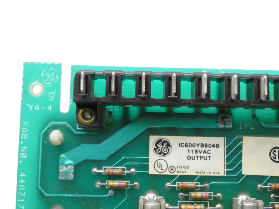 GENERAL ELECTRIC IC600YB904B 115VAC UNMP