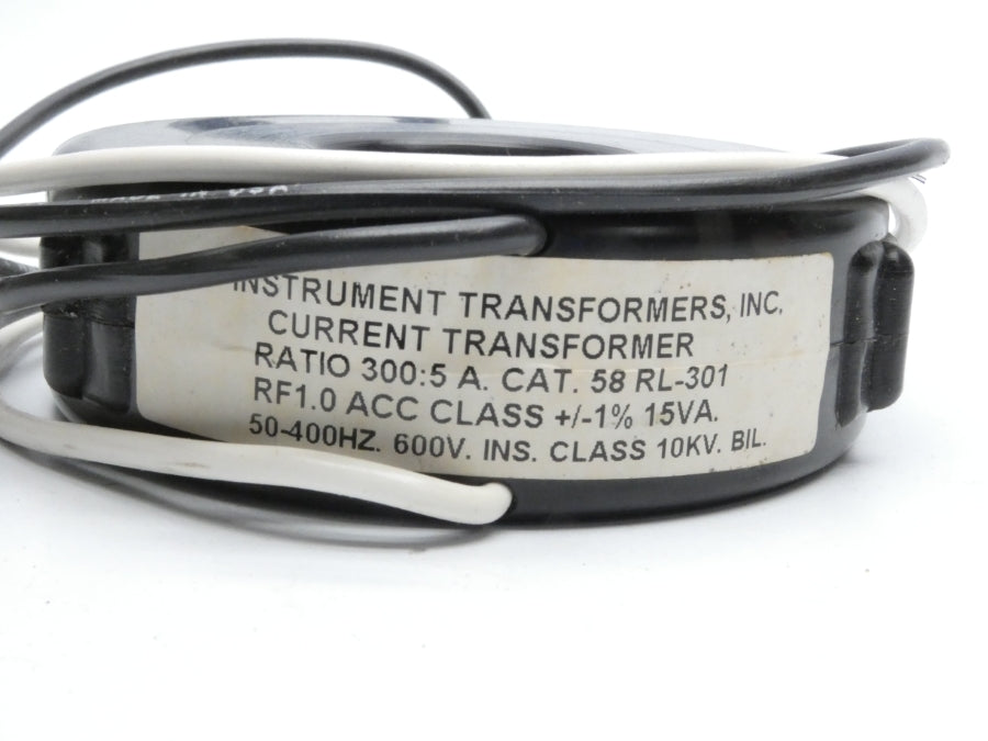 INSTRUMENT TRANSFORMERS 58RL-301 600V 5A NSNP