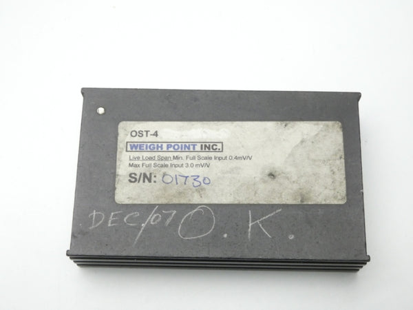 WEIGH POINT INC. OST-4 (AS IS) UNMP