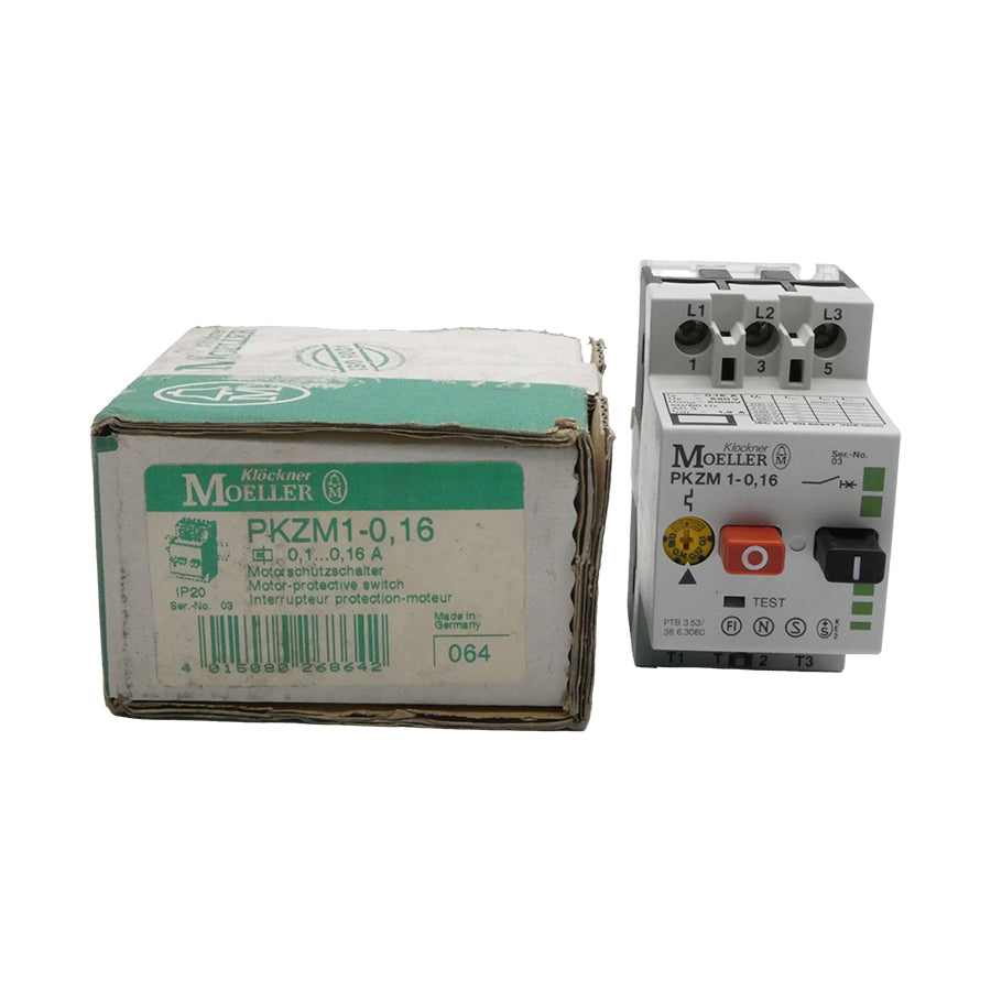 KLOCKNER MOELLER PKZM1-0.16 SER. 03 690V 0.1-0.16A NSMP