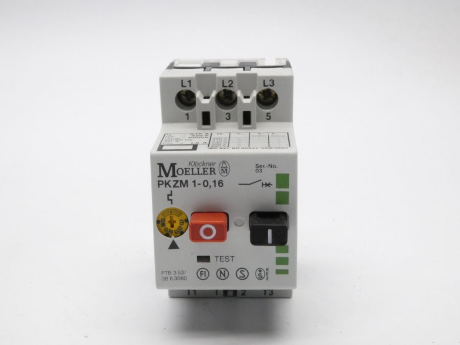 KLOCKNER MOELLER PKZM1-0.16 SER. 03 690V 0.1-0.16A NSMP