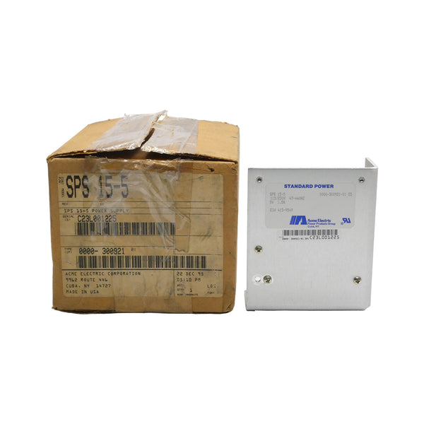 ACME ELECTRIC SPS15-5 115/230V 1.5A NSMP