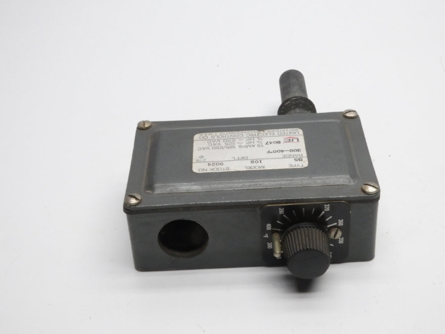 UNITED ELECTRIC B5-108 125/250VAC 15A UNMP