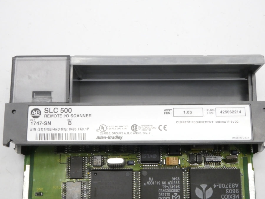 ALLEN BRADLEY 1747-SN SER. B F/W 1.0B UNMP