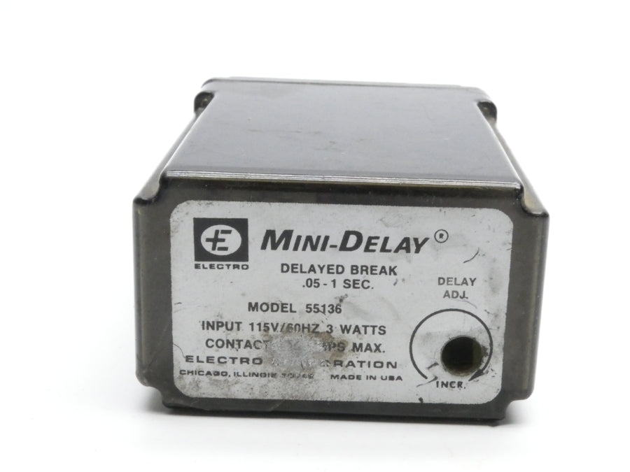 ELECTRO 55136 115V .05-1S (AS IS) UNMP