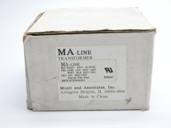 MA-LINE MA-TX407 120V/240V NSMP
