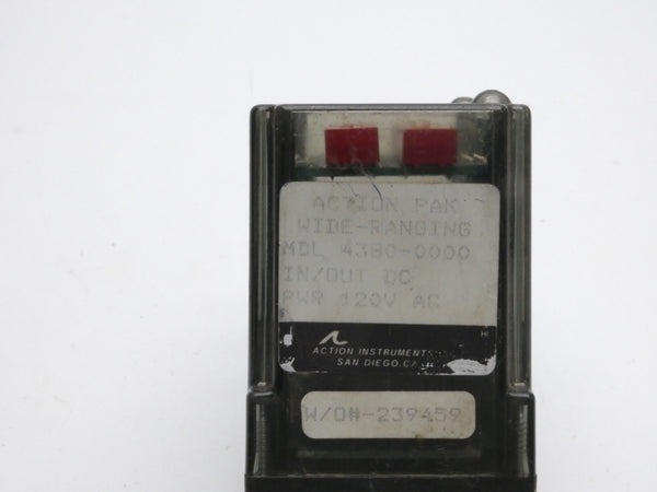 ACTION INSTRUMENTS 4380-0000 120VAC UNMP