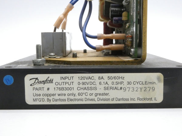DANFOSS 176B3001 120VAC 8A UNMP