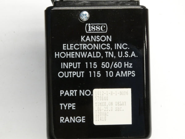ISSC 1012-1-H-1-B0P6 115V 10A .06-25.0S NSMP