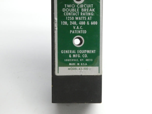 GO 43-500B 600VAC UNMP