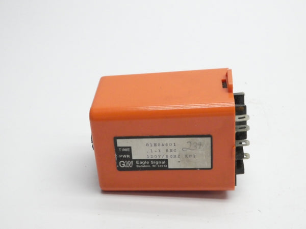 EAGLE SIGNAL 81E2A601 120V .1-1S UNMP