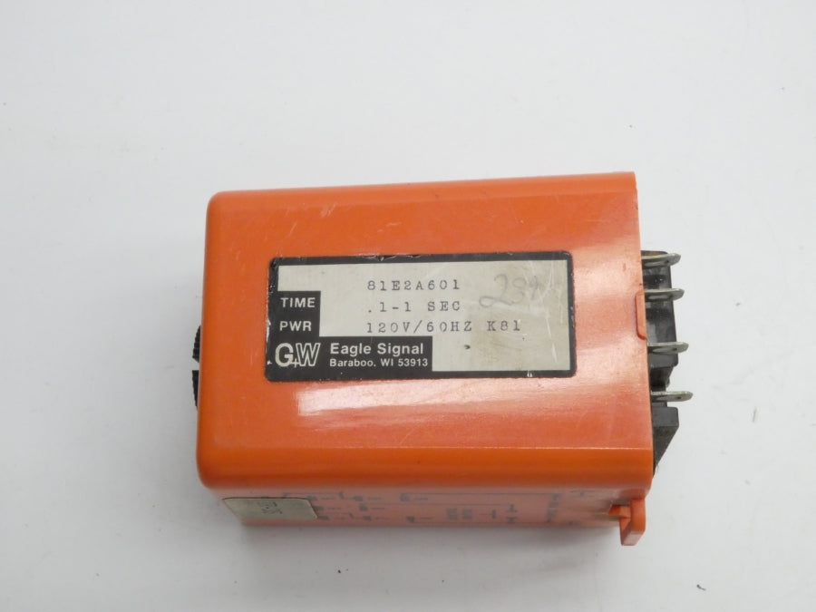 EAGLE SIGNAL 81E2A601 120V .1-1S UNMP