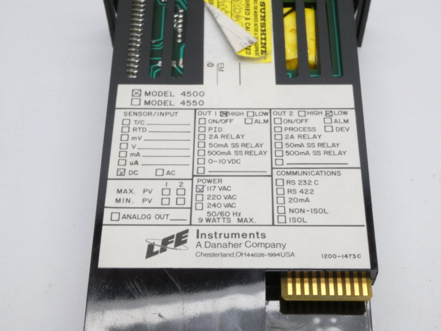 LFE INSTRUMENTS 4500 117VAC NSMP