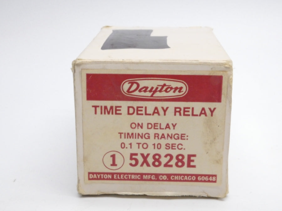 DAYTON 5X828E 120VAC 10A .1-10S NSMP
