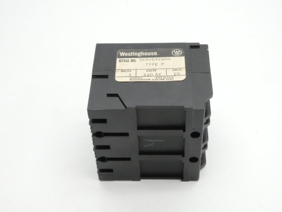 WESTINGHOUSE 5686D42G06 240VAC 20A NSNP