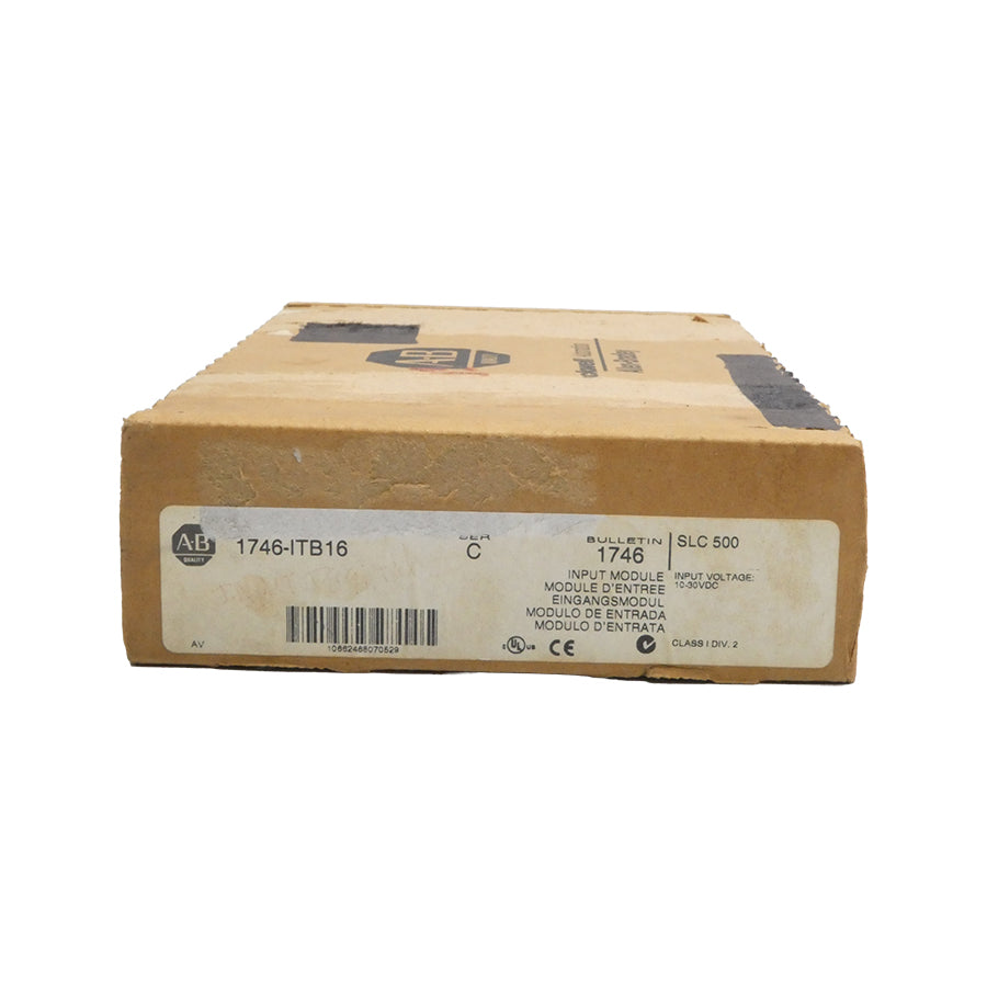 ALLEN BRADLEY 1746-ITB16 SER. C 10-30VDC NSFS