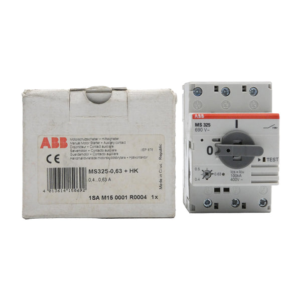 ABB 1SAM150001R0004 MS325-0.63+HK 690V 0.4-0.63A NSMP