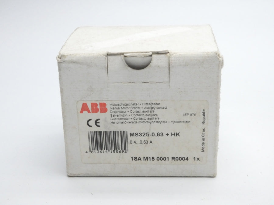 ABB 1SAM150001R0004 MS325-0.63+HK 690V 0.4-0.63A NSMP