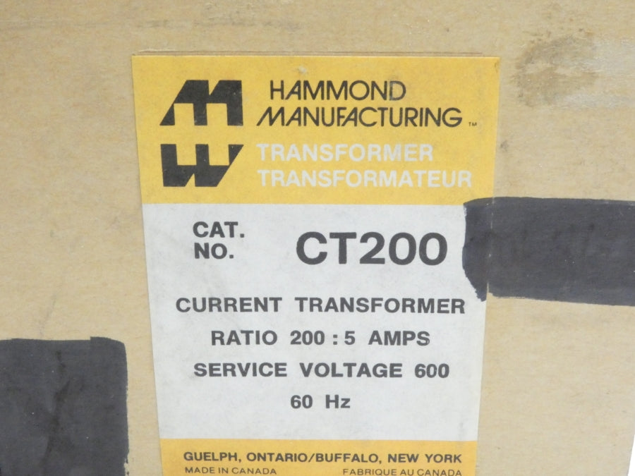 HAMMOND CT200 600V 5A NSMP