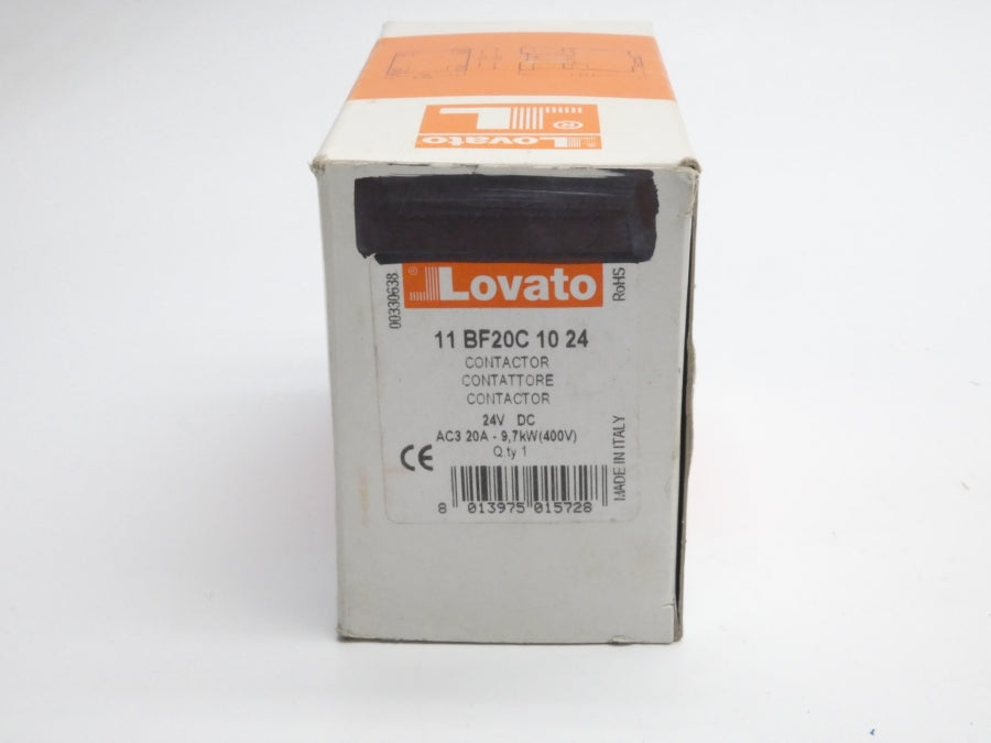 LOVATO 11BF20C1024 24VDC 20A NSMP