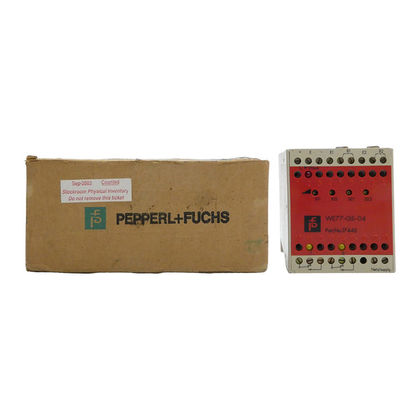 PEPPERL+FUCHS WE77-GS-04 17443 230VAC NSMP