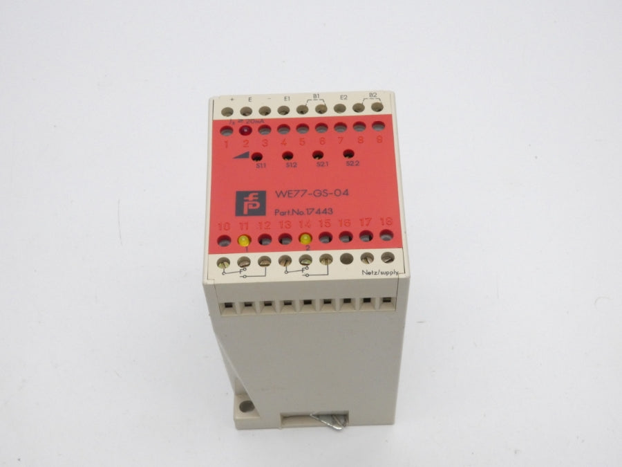 PEPPERL+FUCHS WE77-GS-04 17443 230VAC NSMP