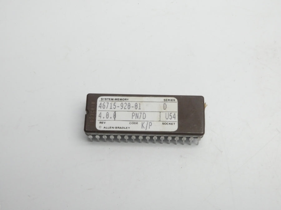 ALLEN BRADLEY 46715-920-01 SER. D REV. 4.0.0 NSNP