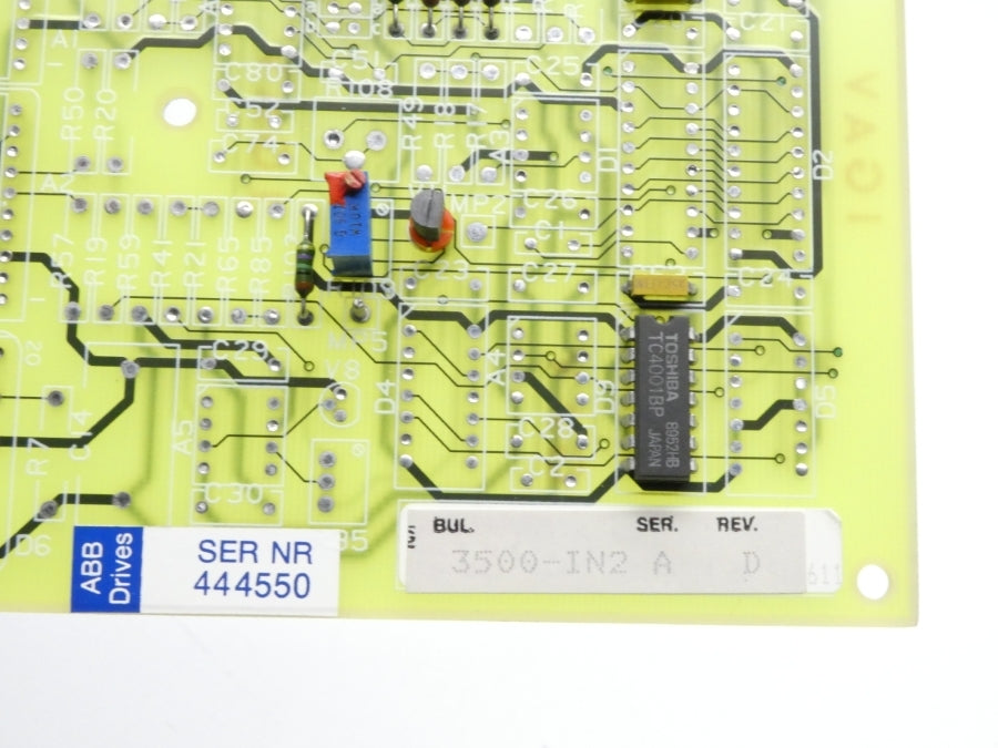 ABB 3500-IN2 SER. A REV. D UNMP